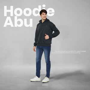 Cottonology Plain Hoodie Abu