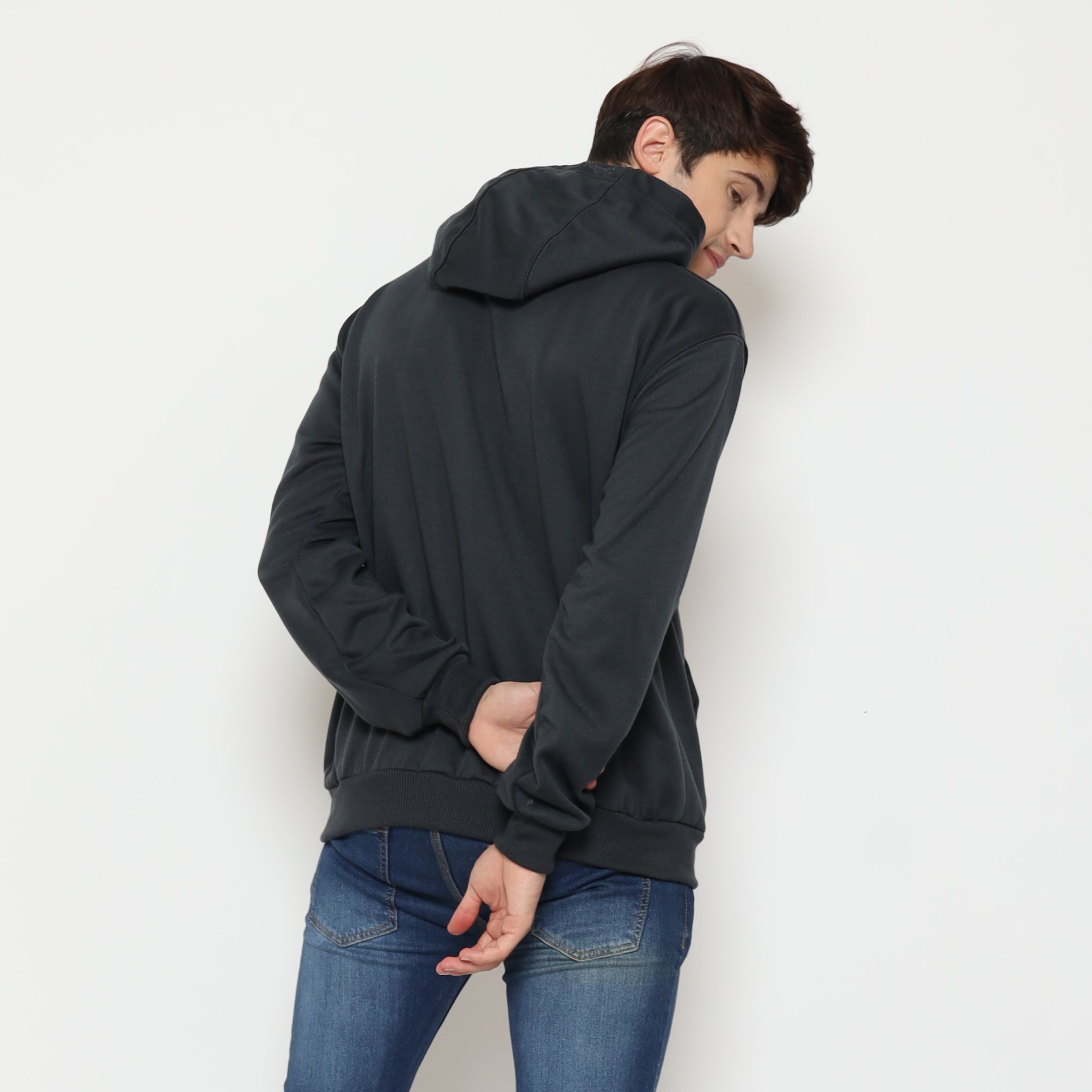 Cottonology Plain Hoodie Abu