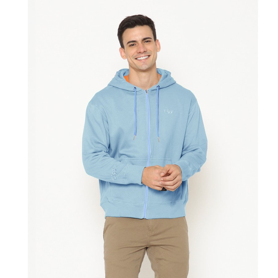 HOODIE Zipper Baby Blue